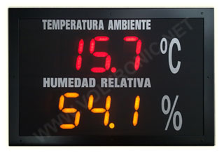indicador temperatura humedad led rite 1