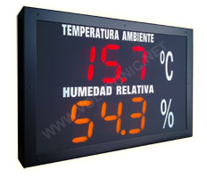indicador temperatura humedad led rite 2
